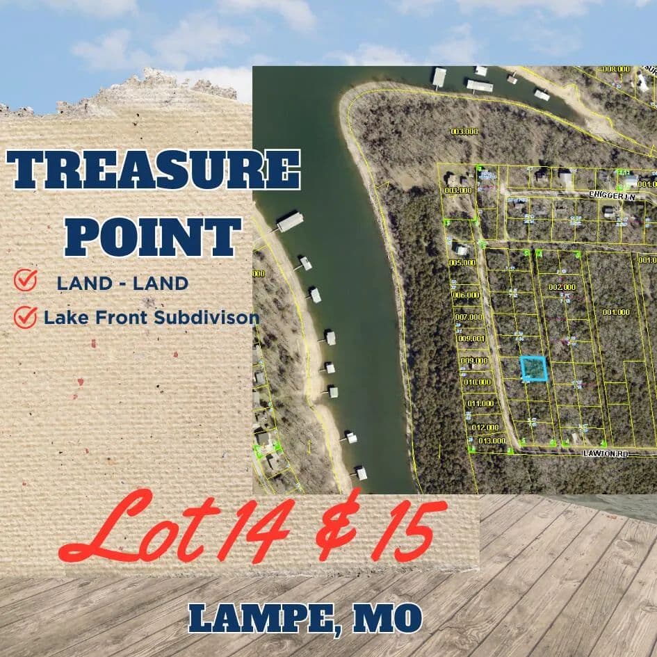 0.46 Acres of Land for Sale in Lampe, MO - Lampe, Missouri, 65681