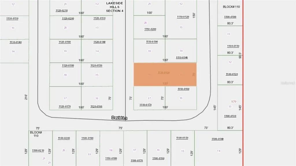 Vacant Land in Florahome - Florahome, Florida, 32140