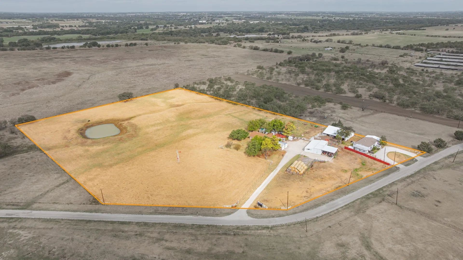 10.5 Acres of Land for Sale in Aubrey, TX - Aubrey, Texas, 76227