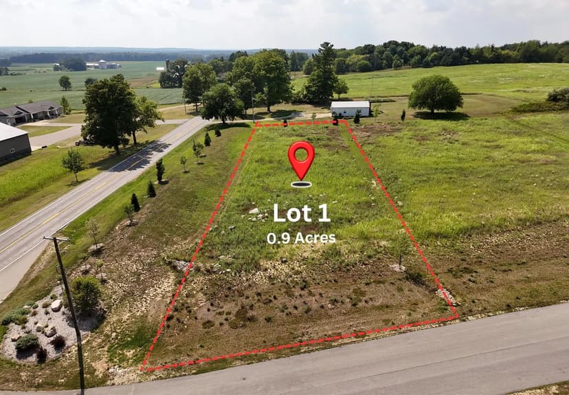 Property from Lot 1 High Ridge Court - KW