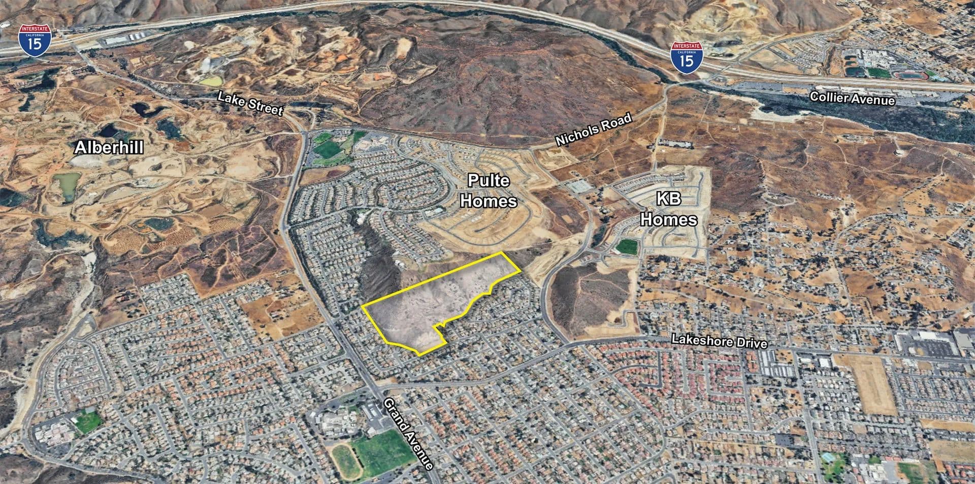 Vacant Land (10+ Acres) in Lake Elsinore - Lake Elsinore, California, 92530