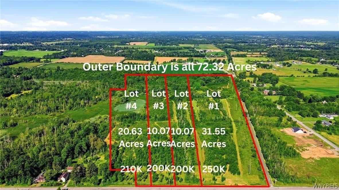 10.07 Acres of Land for Sale in Akron, NY - Akron, New York, 14001