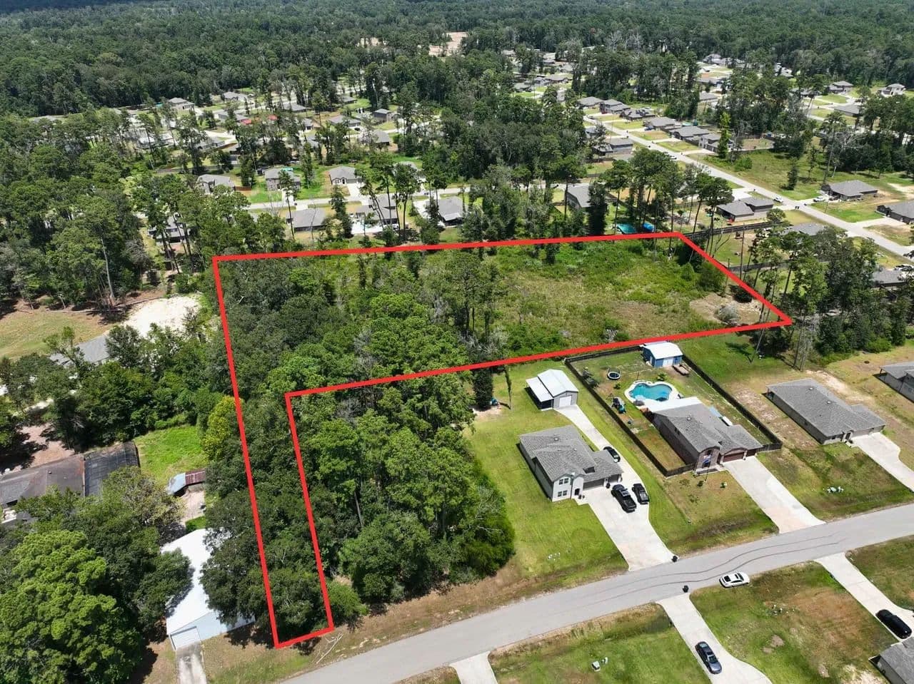 3 Acres | S. Colosseum Court | Roman Forest - Roman Forest, Texas, 77357