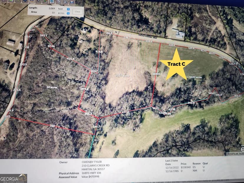 Property from 0 Highway 106 Tract C - KW