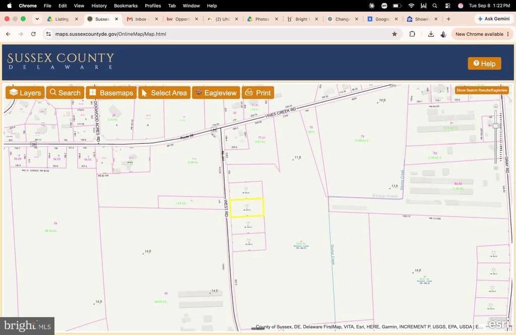 1 Acre of Land for Sale in DAGSBORO, DE - Dagsboro, Delaware, 19939