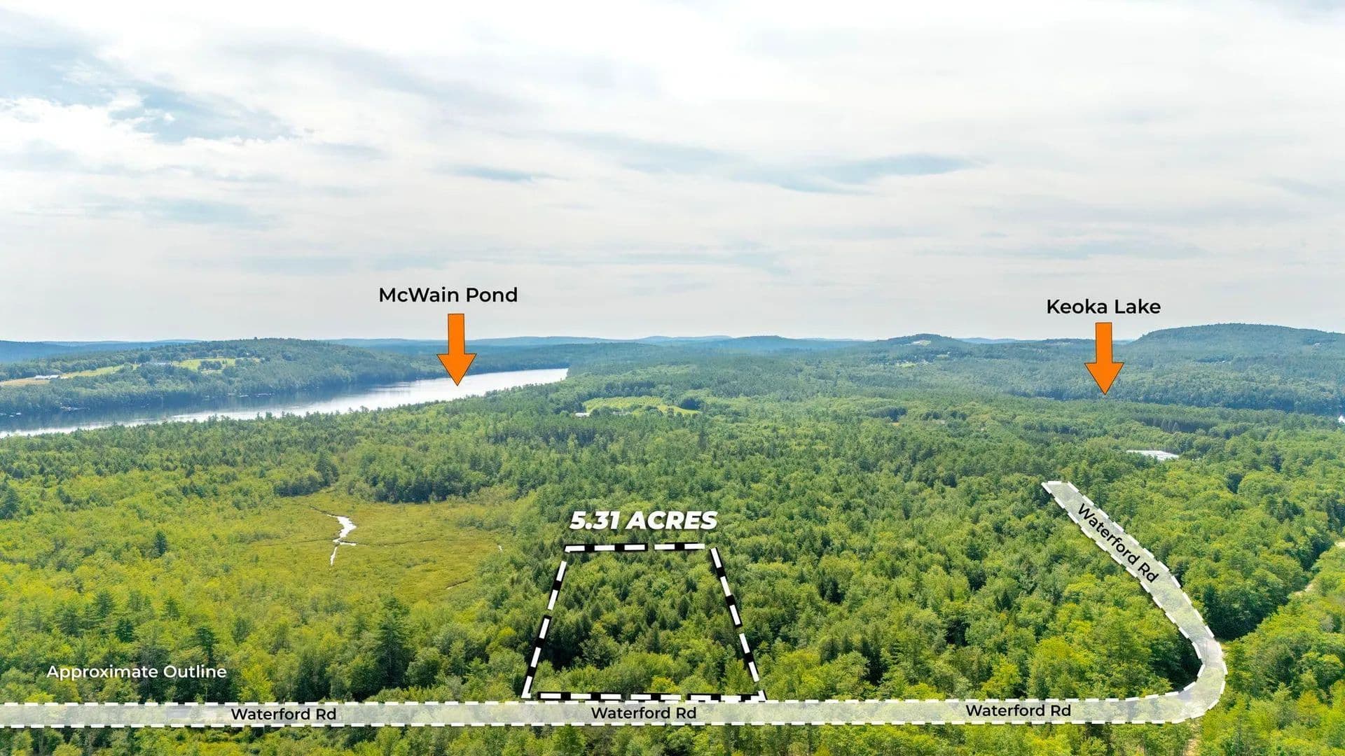5.3 Acres of Land for Sale in Waterford, ME - Waterford, Maine, 04088