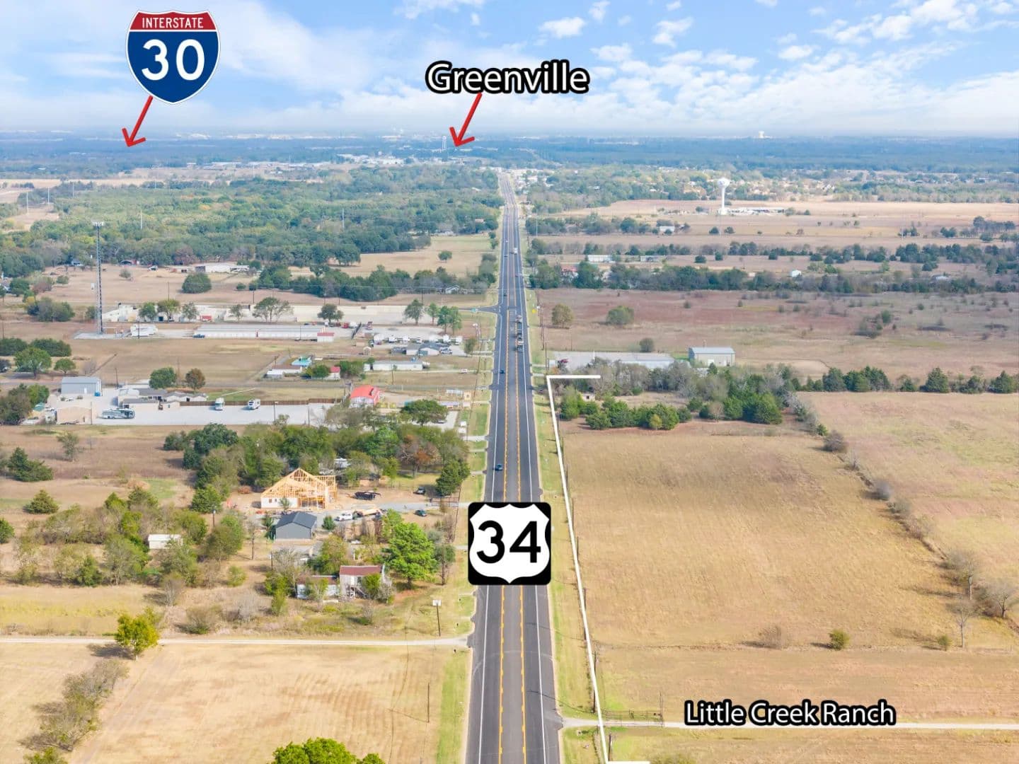 PRIME 189 ± ACRE DEVELOPMENT OPPORTUNITY IN GREENVILLE, TEXAS - Quinlan, Texas, 75454