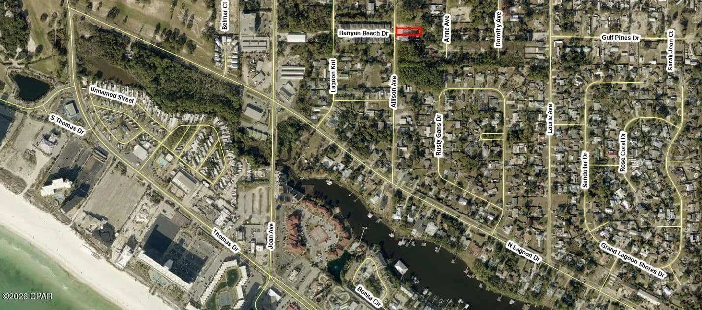Property from 2624 Allison Avenue - KW - Panama City Beach, Florida, 32408