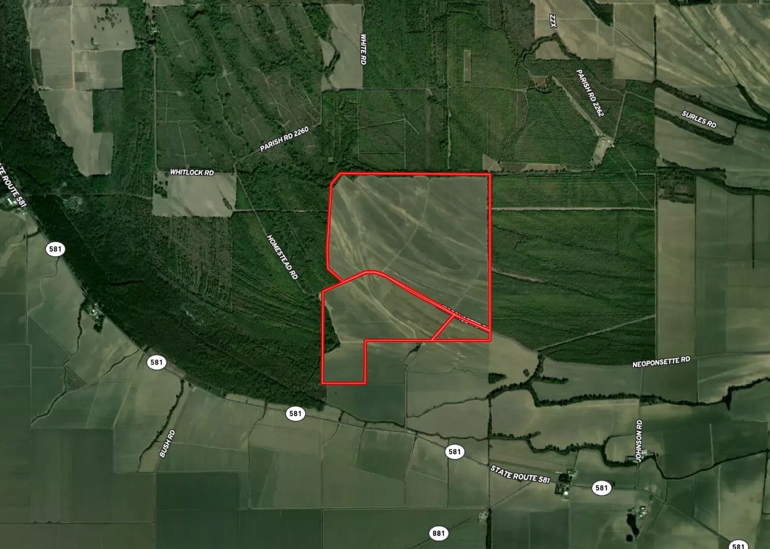 LA - East Carroll 662 acres +/- - Louisiana, 71254