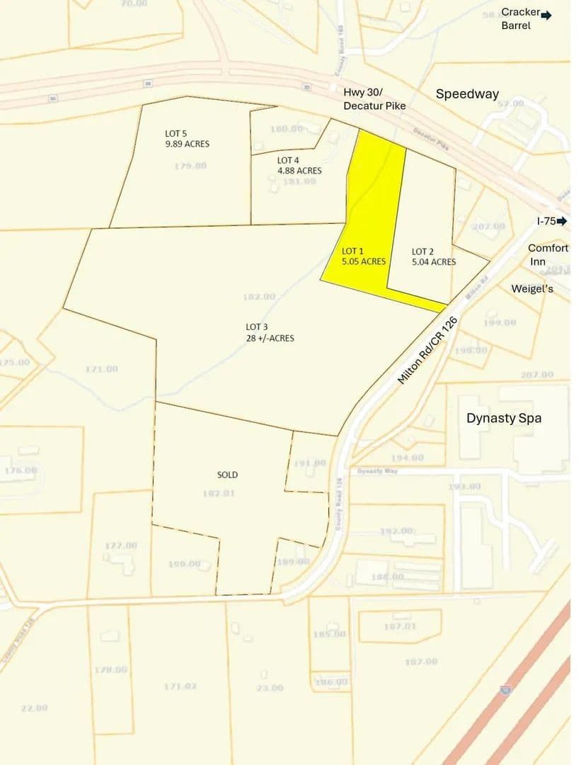 5.05 Acres of Land for Sale in Athens, TN - Athens, Tennessee, 37303
