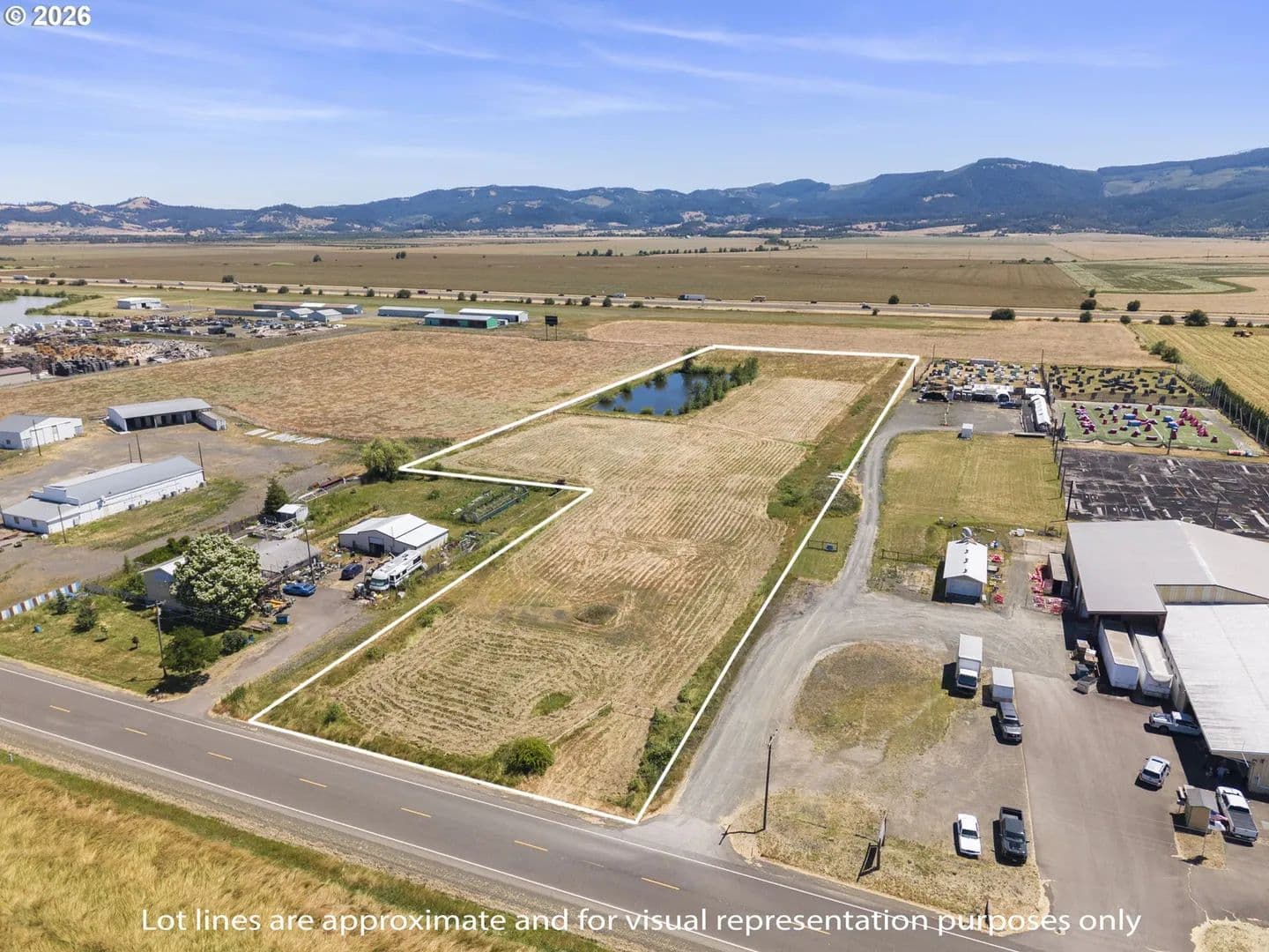 6.71 Acres of Land for Sale in Harrisburg, OR - Harrisburg, Oregon, 97446