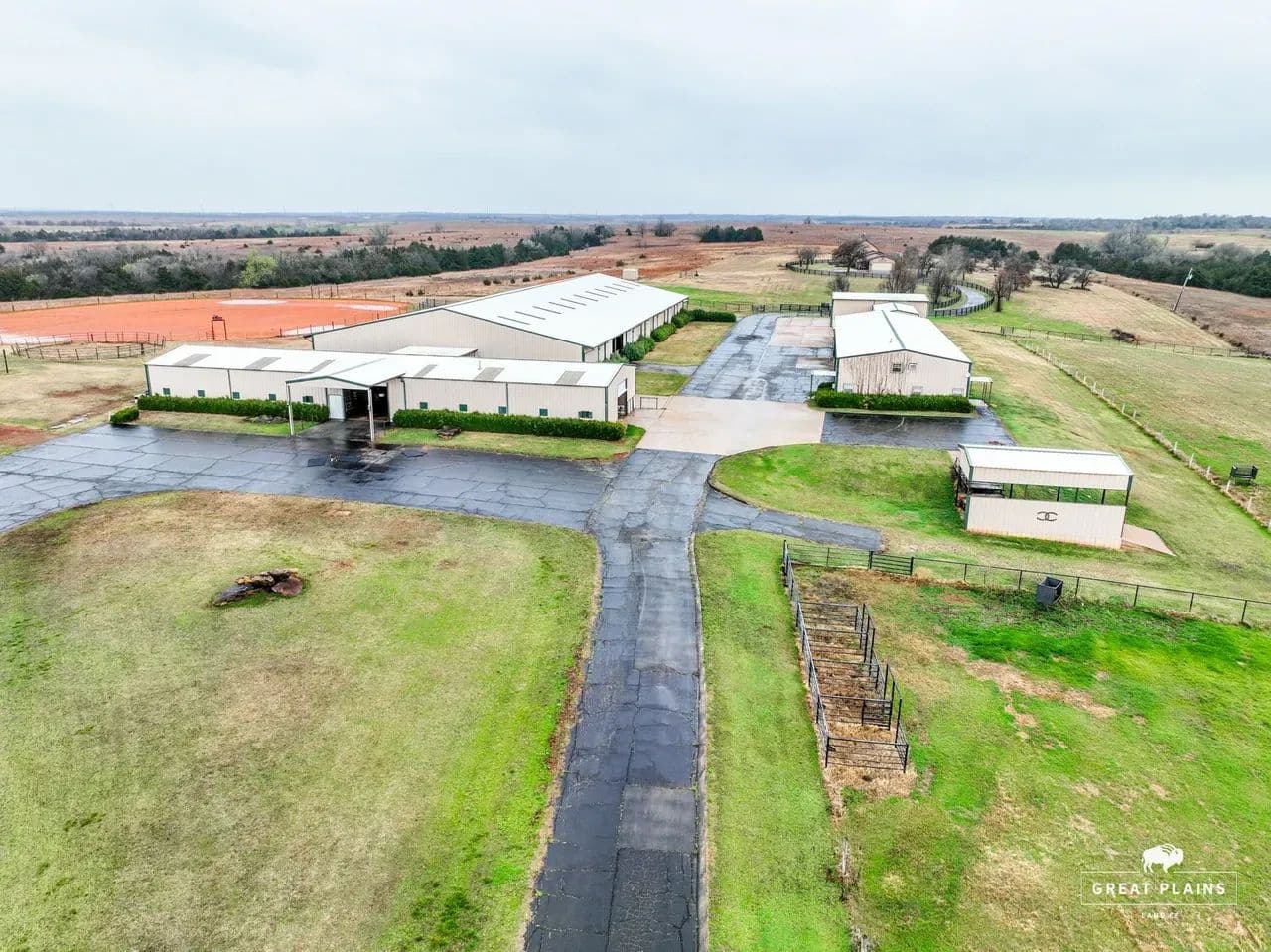 Logan Co 160± Acre Performance Horse Training Facility - Mulhall, Oklahoma, 73063
