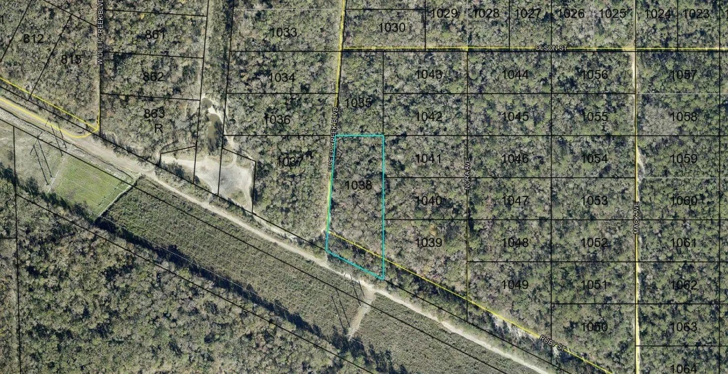 2.43 Acres of Land for Sale in HASTINGS, FL - Hastings, Florida, 32145