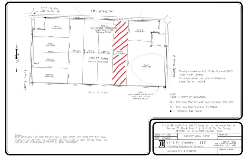 Property from FM Highway 54 / Tract 3 - KW