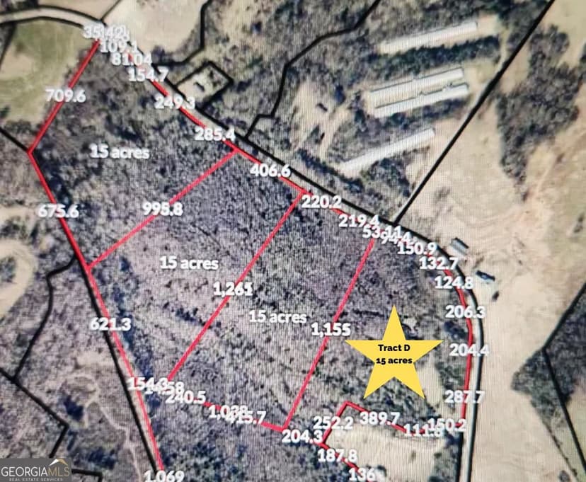 Property from 740 Broad River Church Rd Tract D - KW