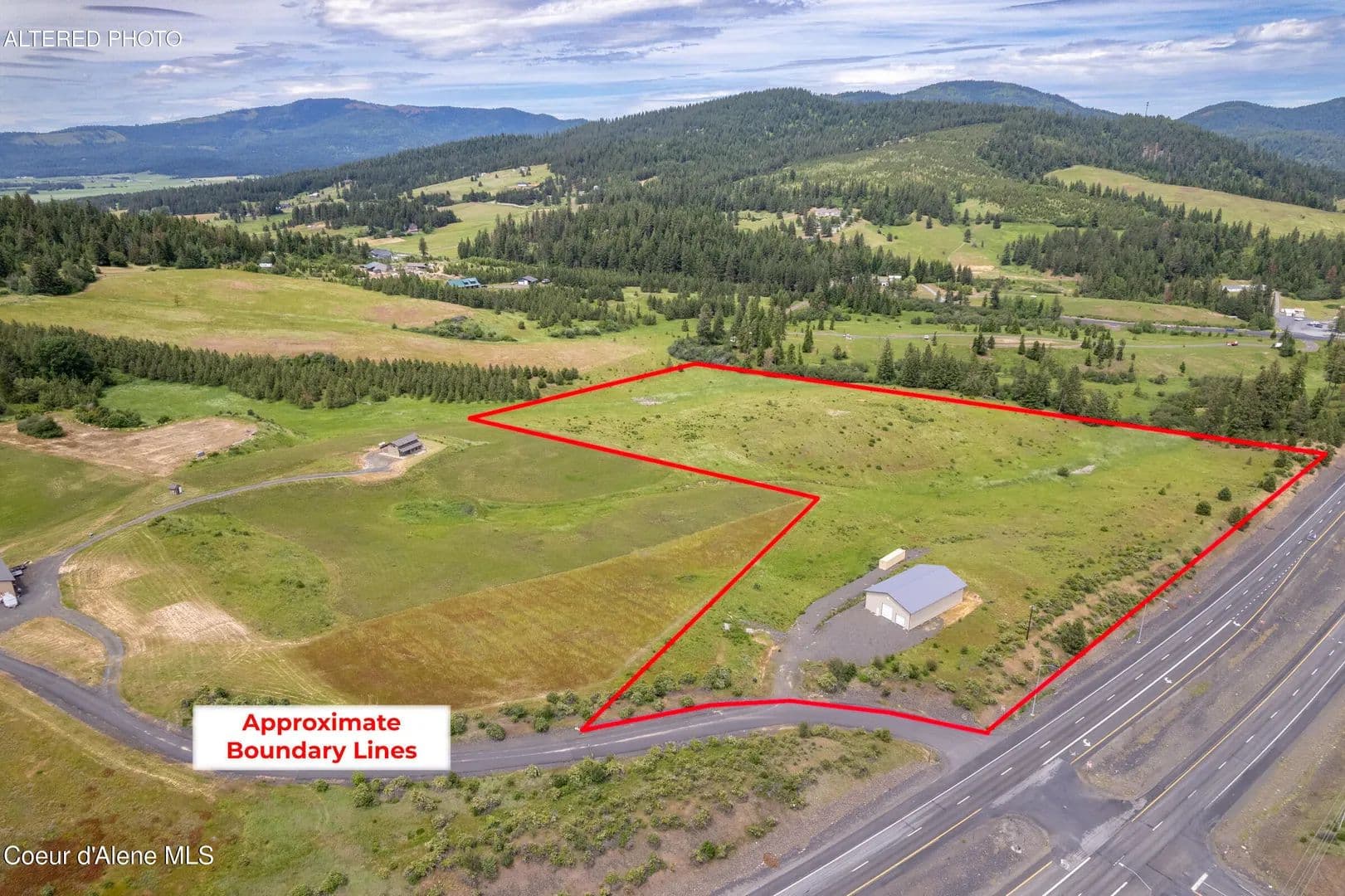 Property from 26709 US-95 - KW - Worley, Idaho, 83876