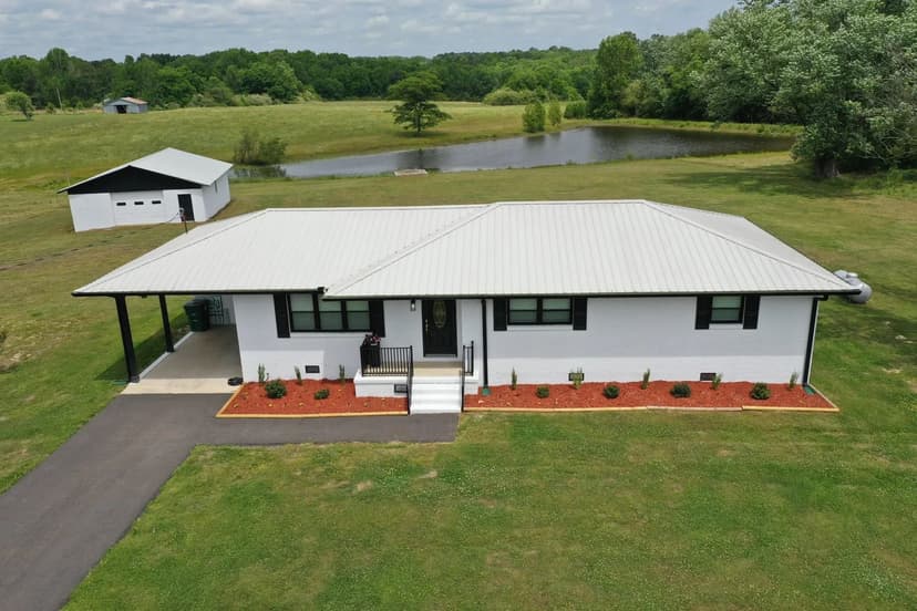 Beckworth Branch Home on 54 Acres in Cullman County, Alabama