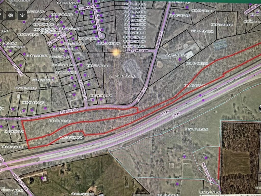Property from 0 Robbins Road - KW - Winston-Salem, North Carolina, 27107