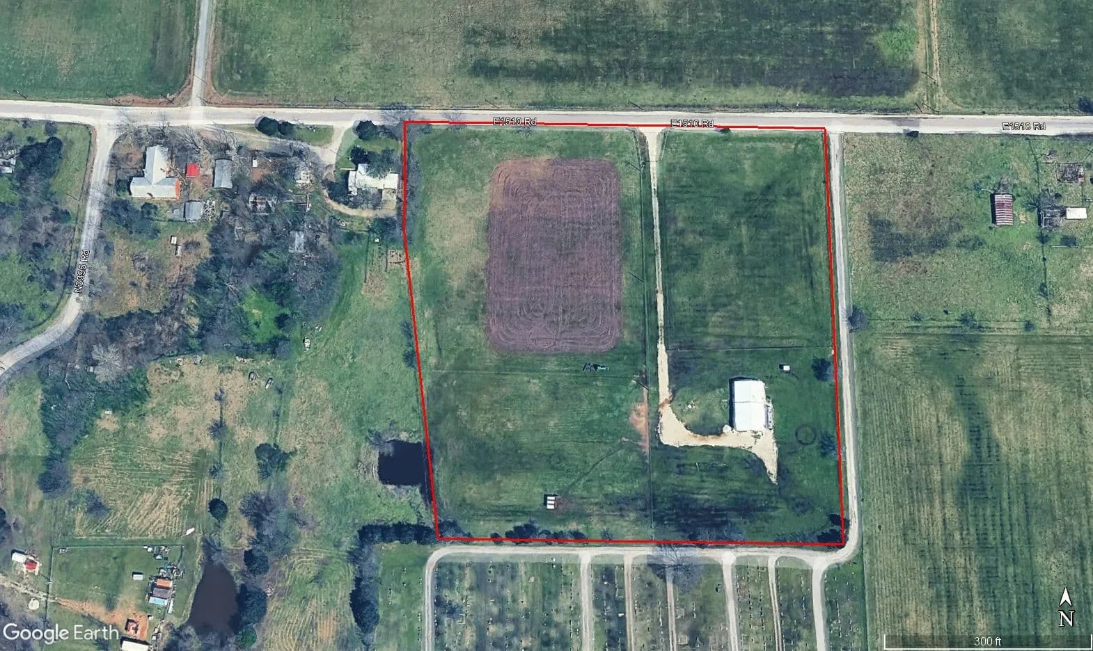 Barndo w/ 9.41 Acres in Garvin County Oklahoma - Stratford, Oklahoma, 74872