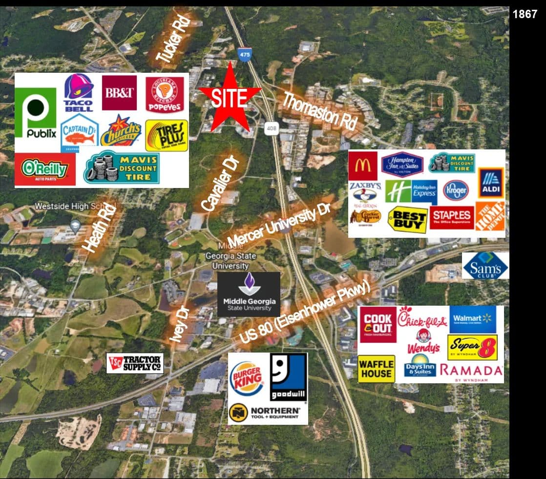 Land -Industrial in Macon - Macon, Georgia, 31210