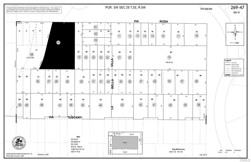 Land -Single Family Acreage in Riverside - Riverside, California, 92503
