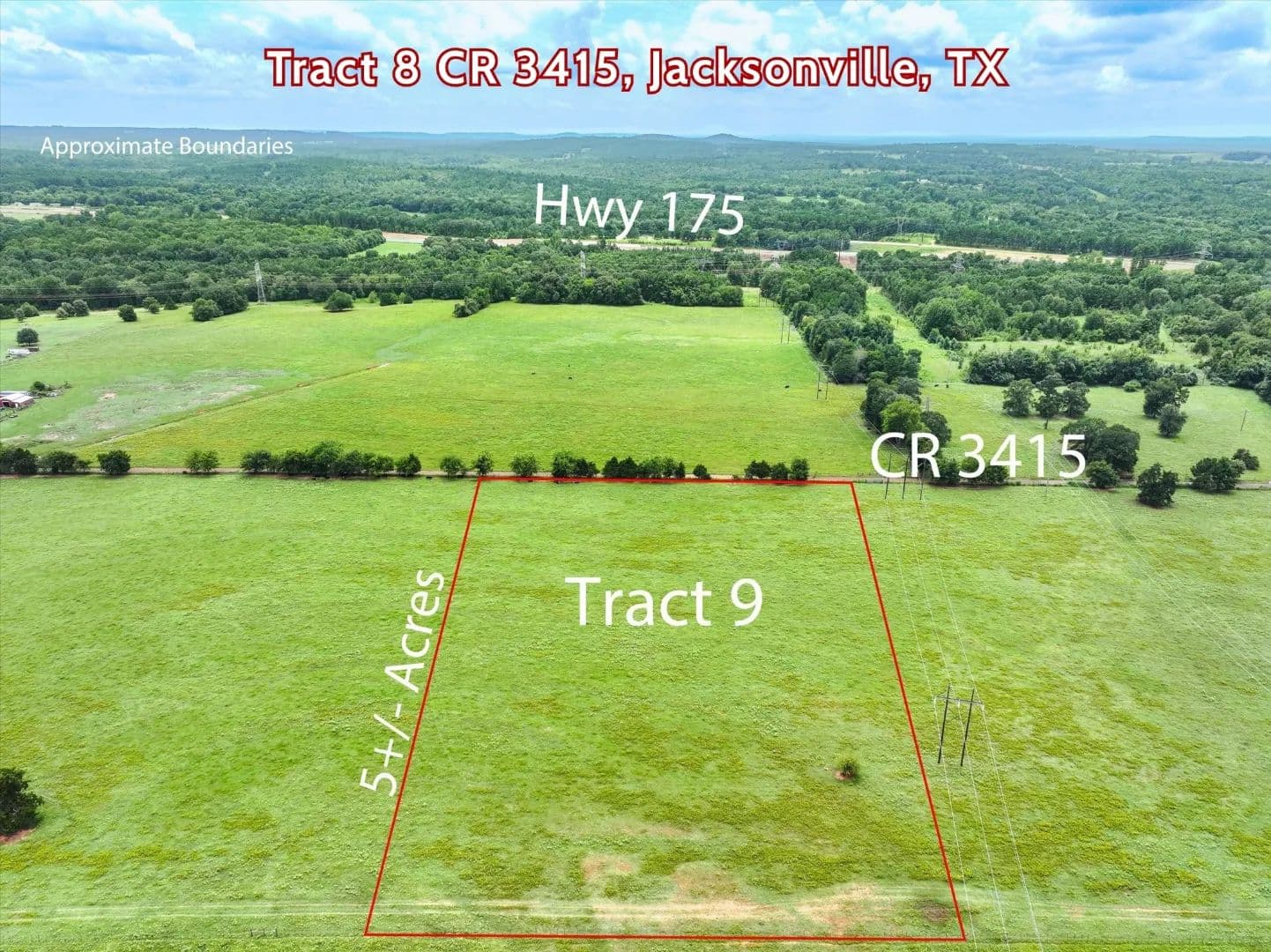 Tract 9 County Road 3415, Jacksonville - Jacksonville, Texas, 75766