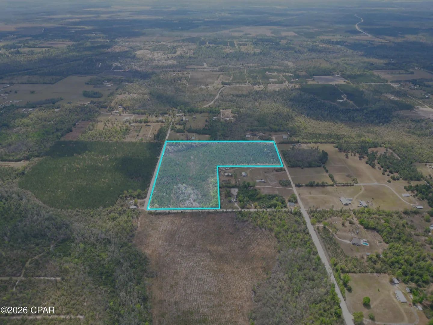 30 Acres of Land for Sale in Clarksville, FL - Clarksville, Florida, 32430