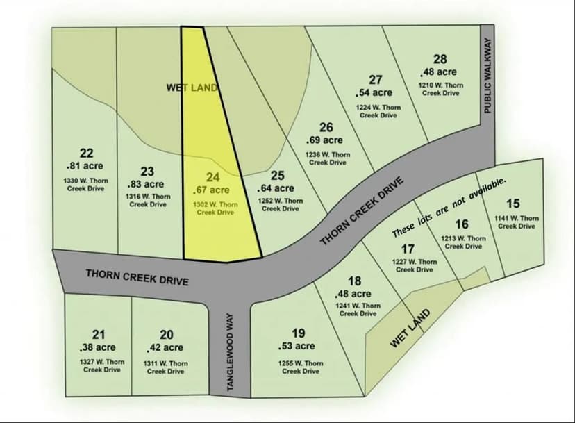 Land -Single Family Acreage in HILBERT