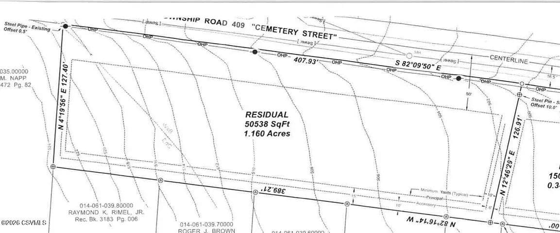 Vacant Land in New Columbia - New Columbia, Pennsylvania, 17856
