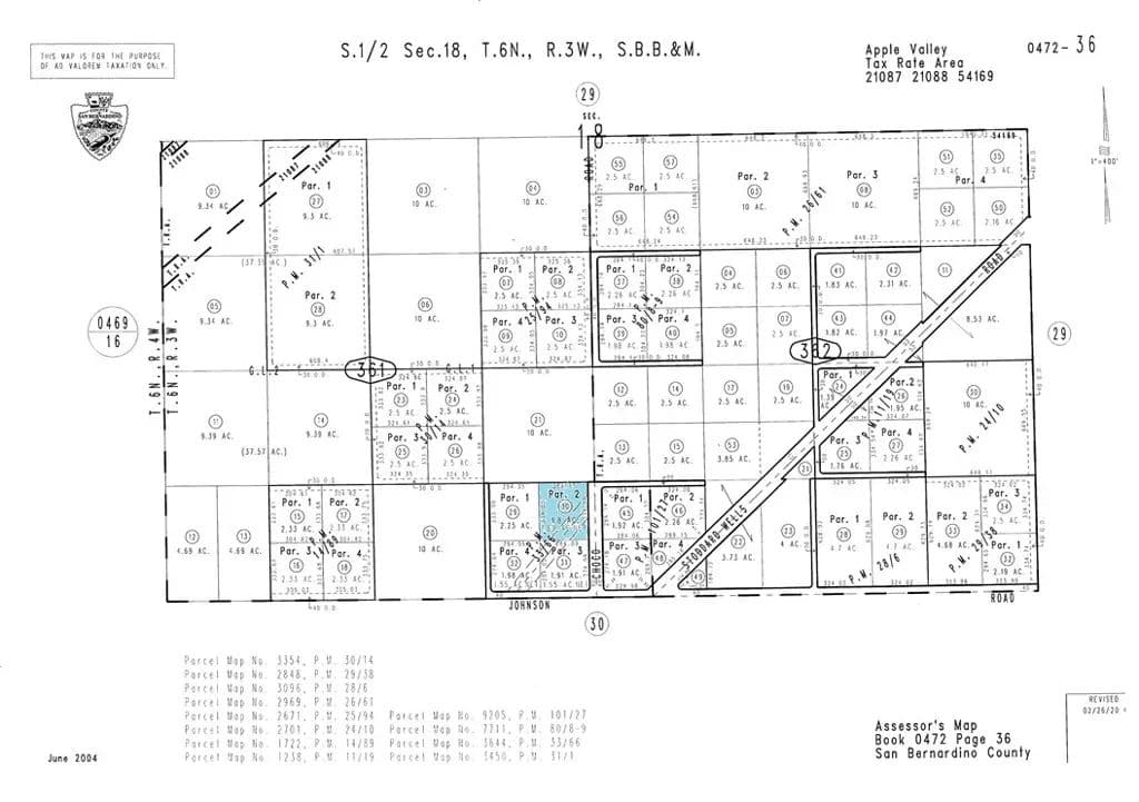 2.18 Acres of Land for Sale in Apple Valley, CA - Apple Valley, California, 92307