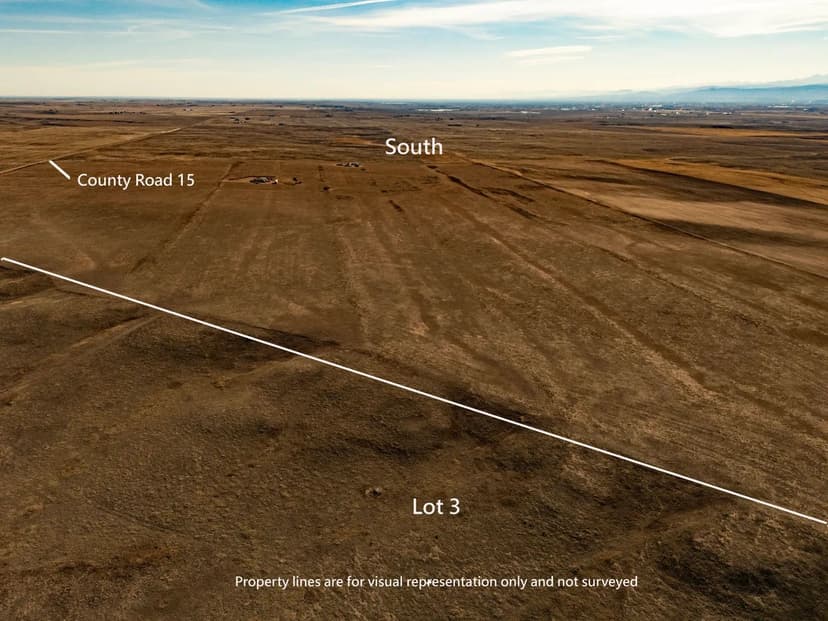 4 Rural Weld County residential lots