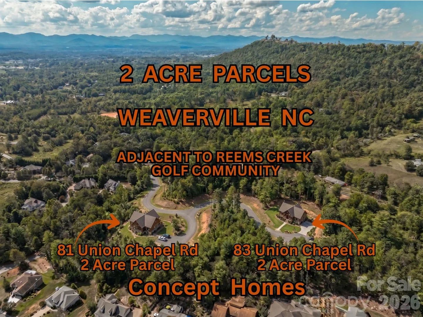 2 Acres of Land for Sale in Weaverville, NC - Weaverville, North Carolina, 28787