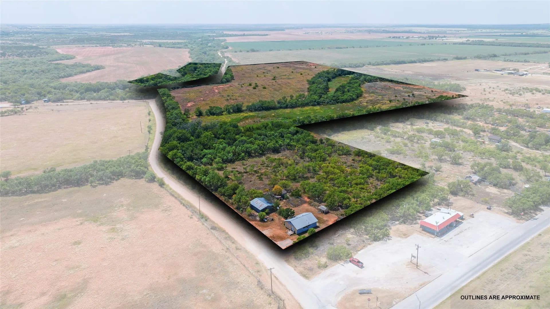 28.96 Acres of Land for Sale in Hawley, TX - Hawley, Texas, 79525
