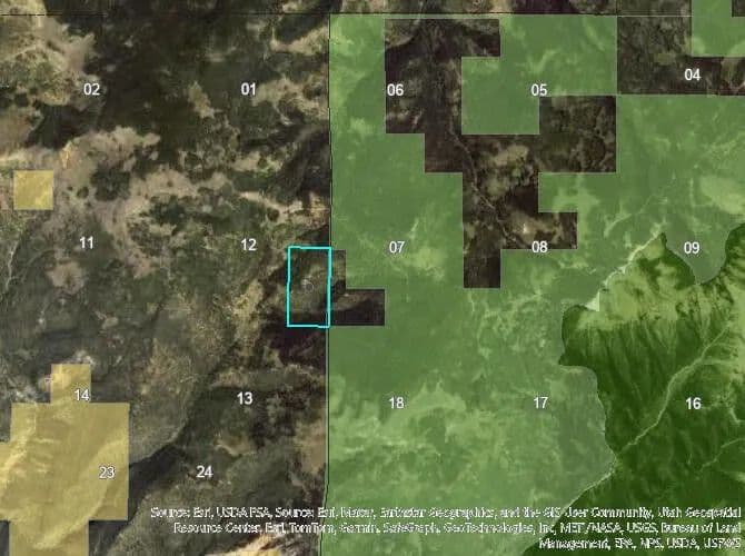 Land -Agricultural (Not Zoned) in Brian Head