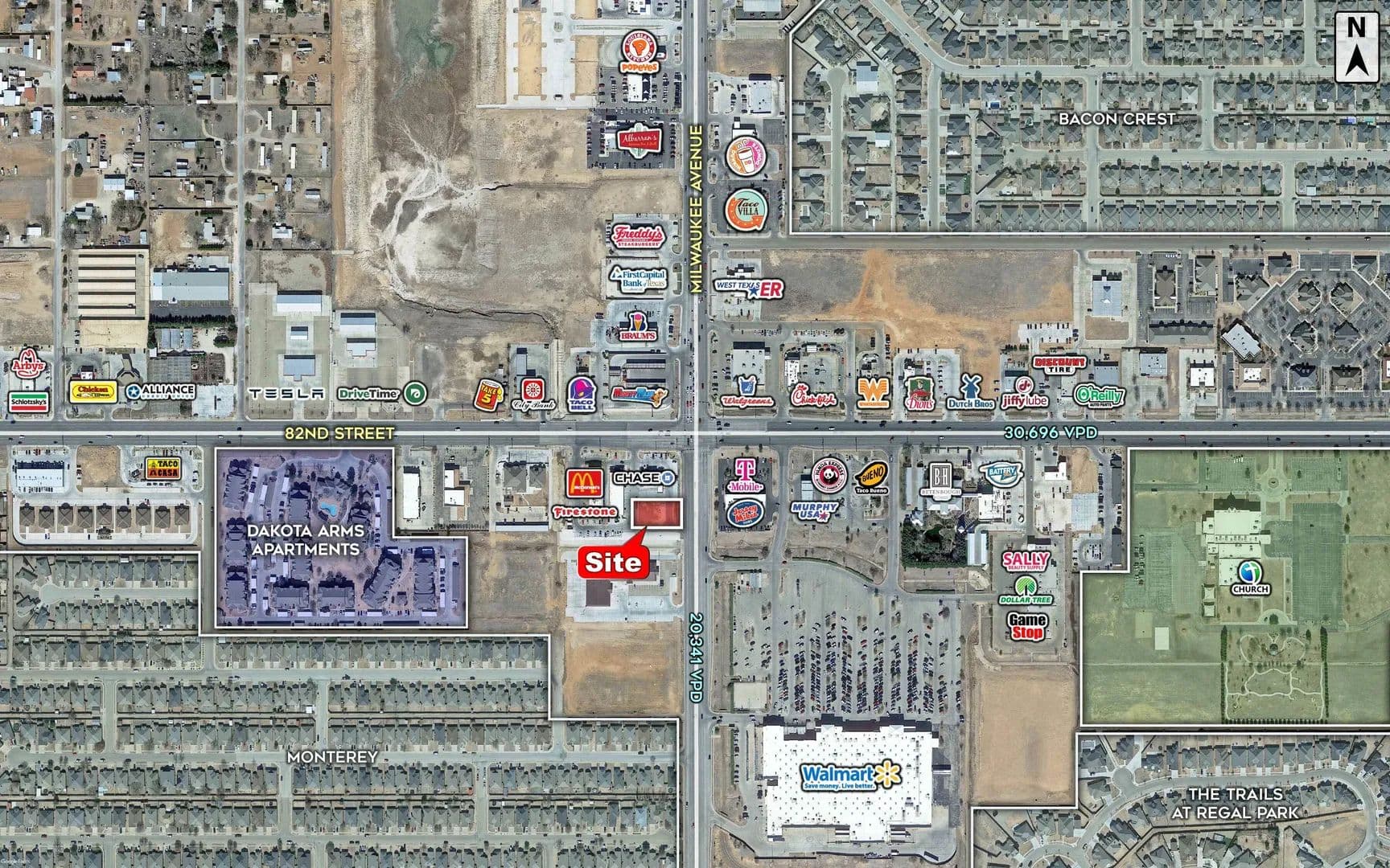 Land -Retail in Lubbock - Lubbock, Texas, 79424