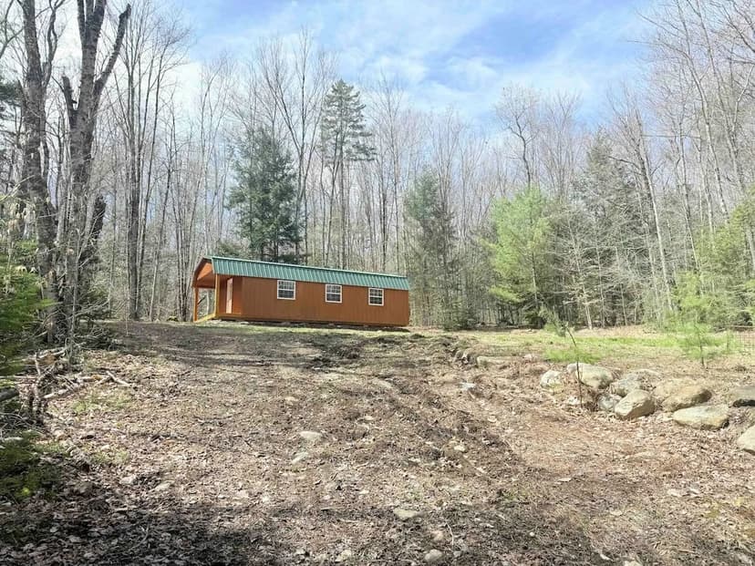 43 acres Cabin, Camper, Woodlands and Trails in Bleecker NY 235 Barlow Rd in the Adirondacks