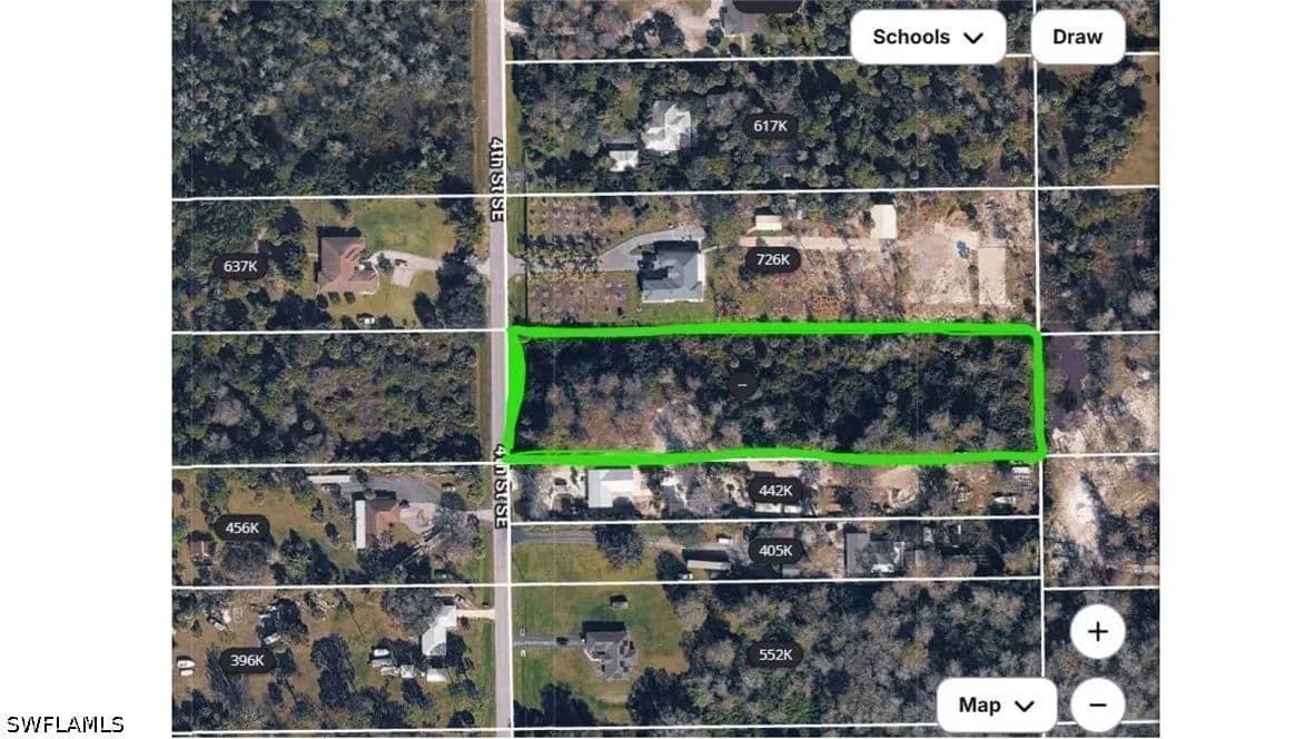 Property from 4th Street SE - KW - Naples, Florida, 34117