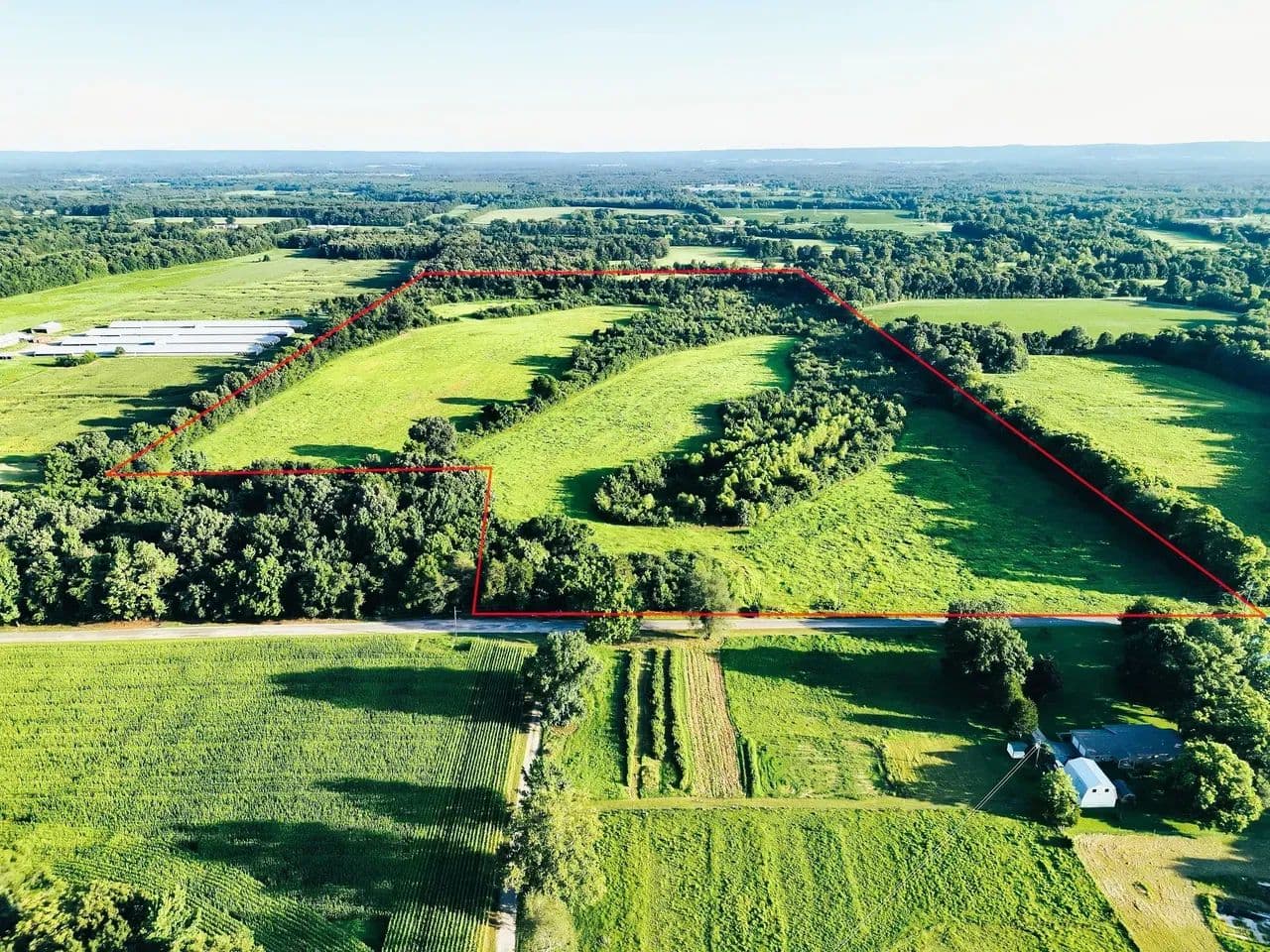 Flat Rock 68 acre Farm - Mount Hope, Alabama, 35651