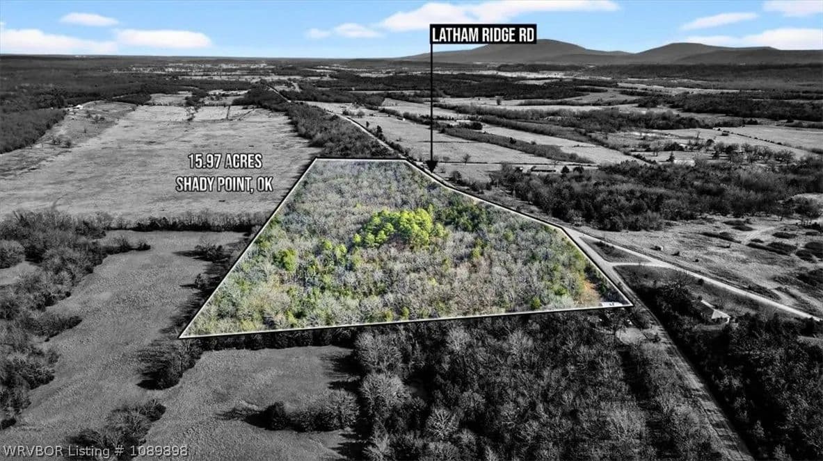 15.97 Acres of Land for Sale in Shady Point, OK - Shady Point, Oklahoma, 74951