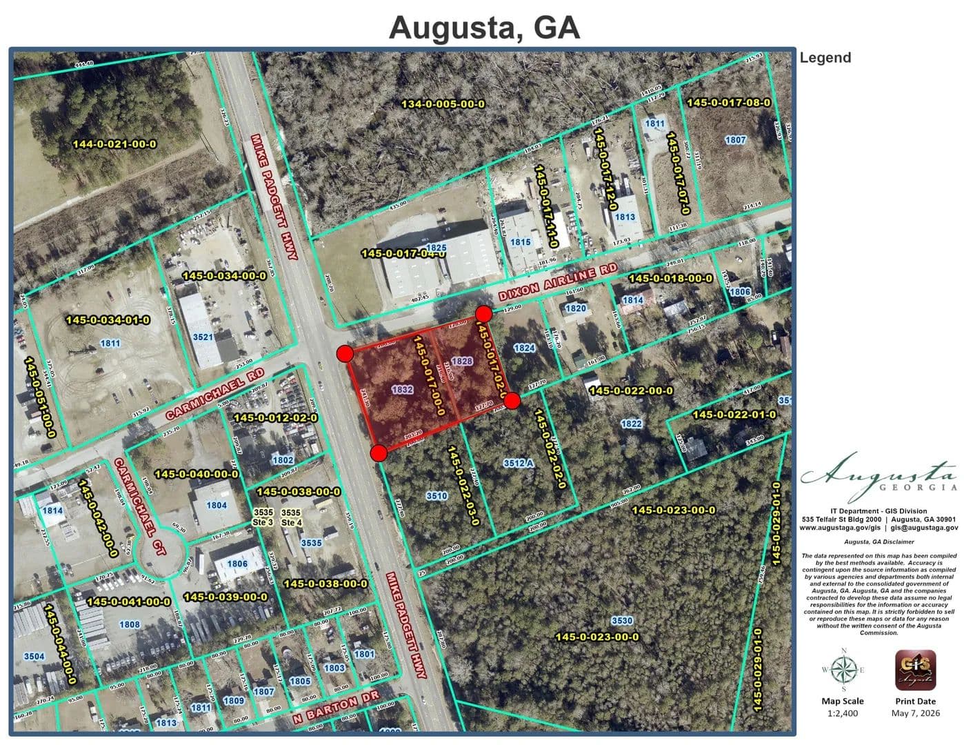 Lots & Land-Other in Augusta - Augusta, Georgia, 30906