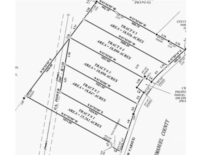 Property from 0 Hwy 297 - Tract 5 - KW