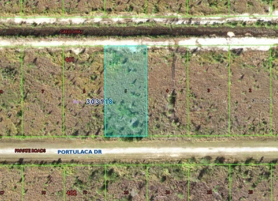 0.5 Acres of Land for Sale in INDIAN LAKE ESTATES, FL - Florida, 33855