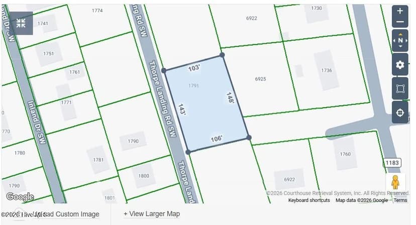 Property from 1791 Thorpe Landing Road SW - KW