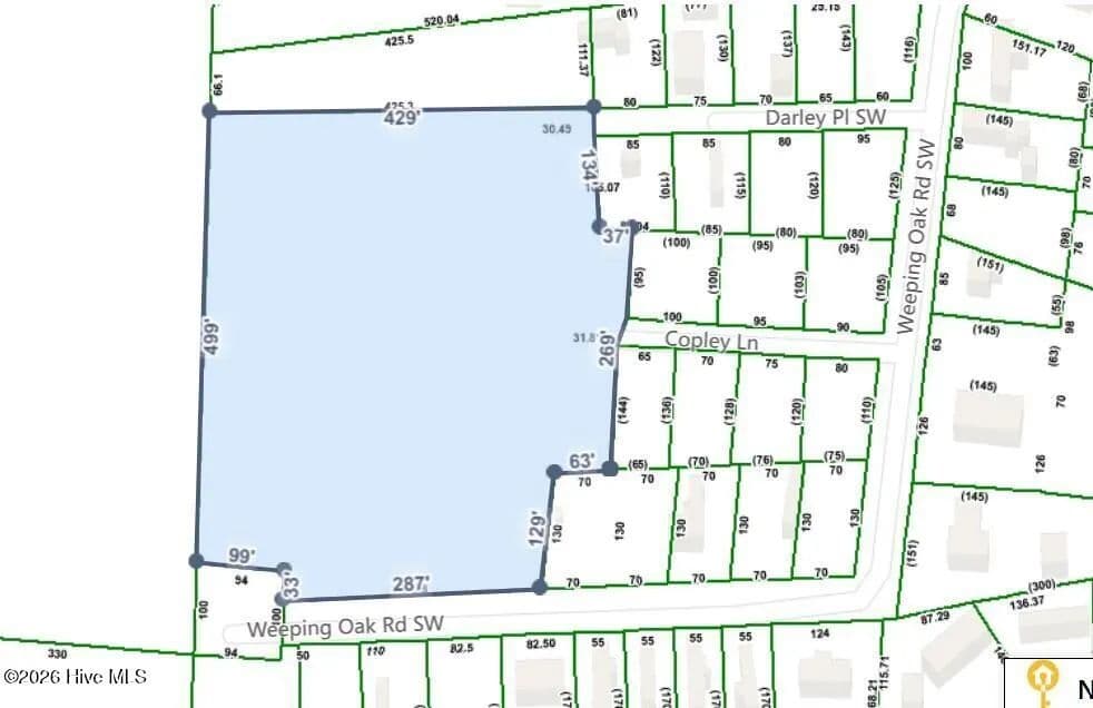 Property from 5.31 Weeping Oak Road SW - KW - Supply, North Carolina, 28462