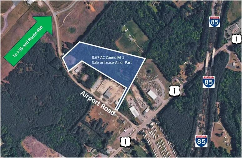Land -Industrial in North Dinwiddie - Virginia, 23803
