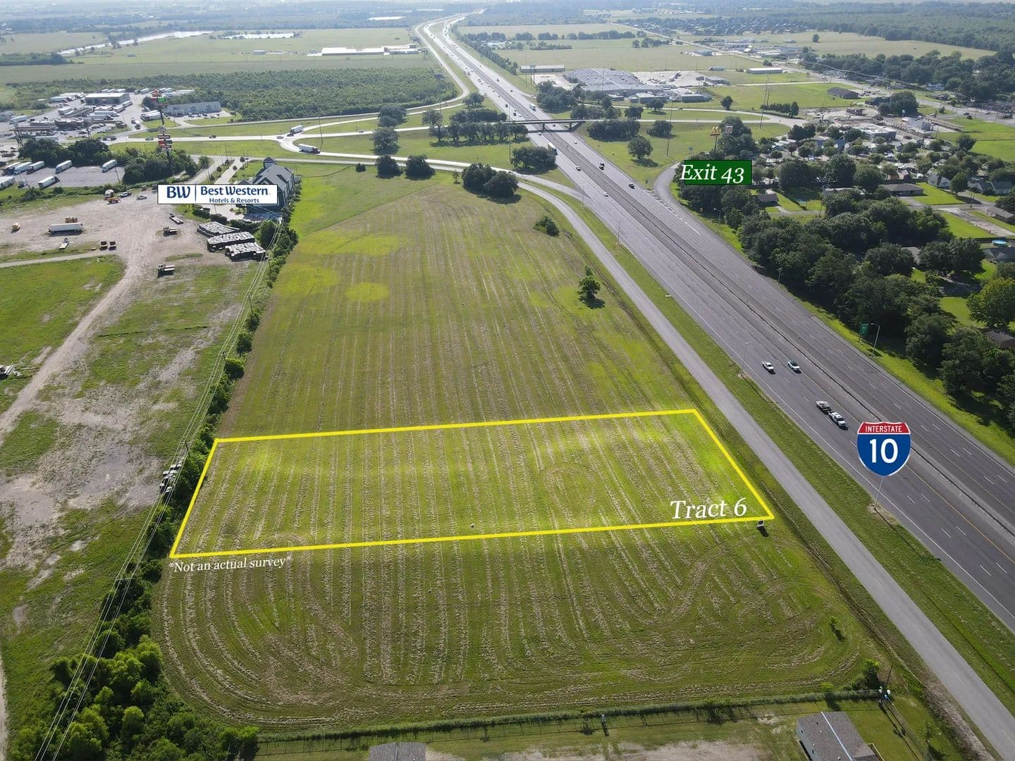 Land -Agricultural (Not Zoned) in Iowa - Iowa, Louisiana, 70647