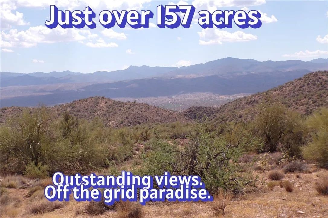 157.14 Acres of Land for Sale in Wikieup, AZ - Wikieup, Arizona, 85360