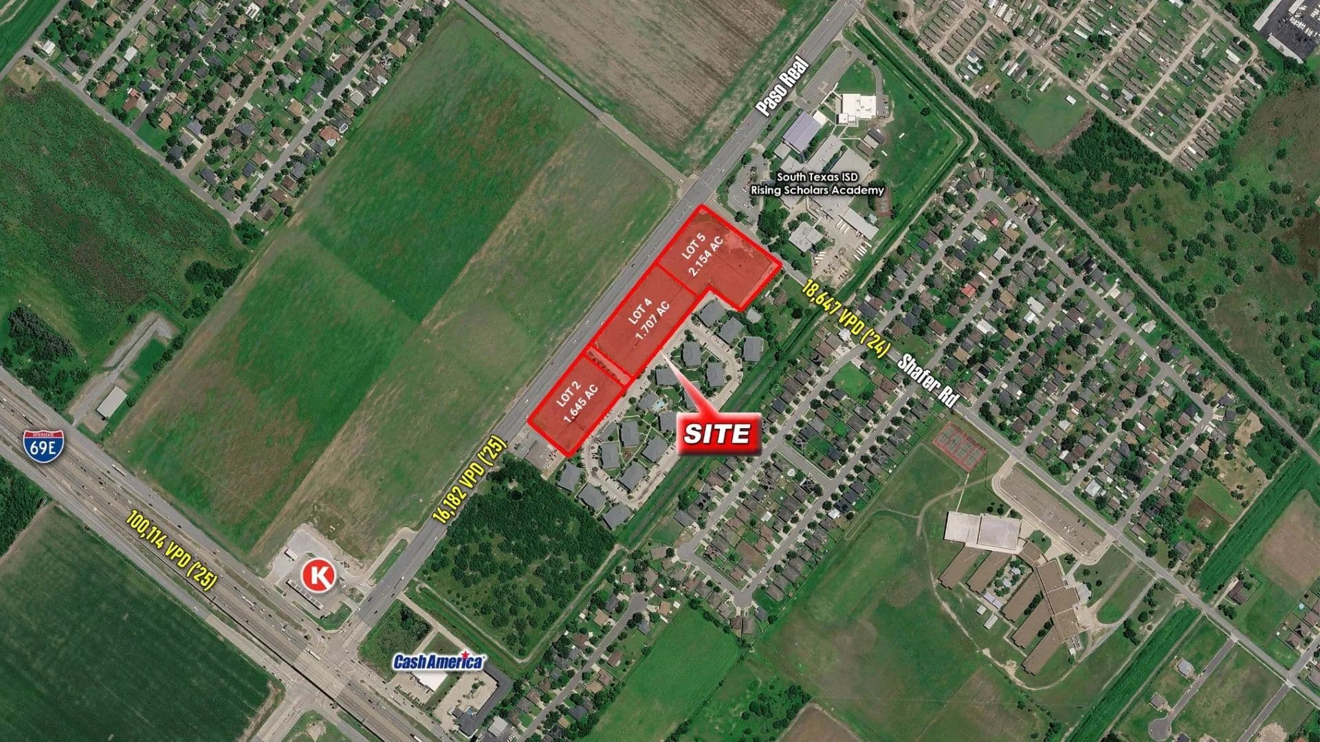Land -Agricultural (Not Zoned) in San Benito - San Benito, Texas, 78586
