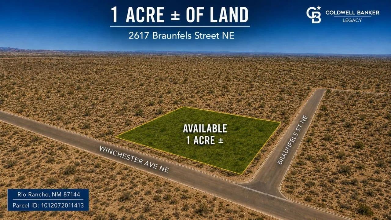 Land -Single Family Acreage in Rio Rancho - Rio Rancho, New Mexico, 87144