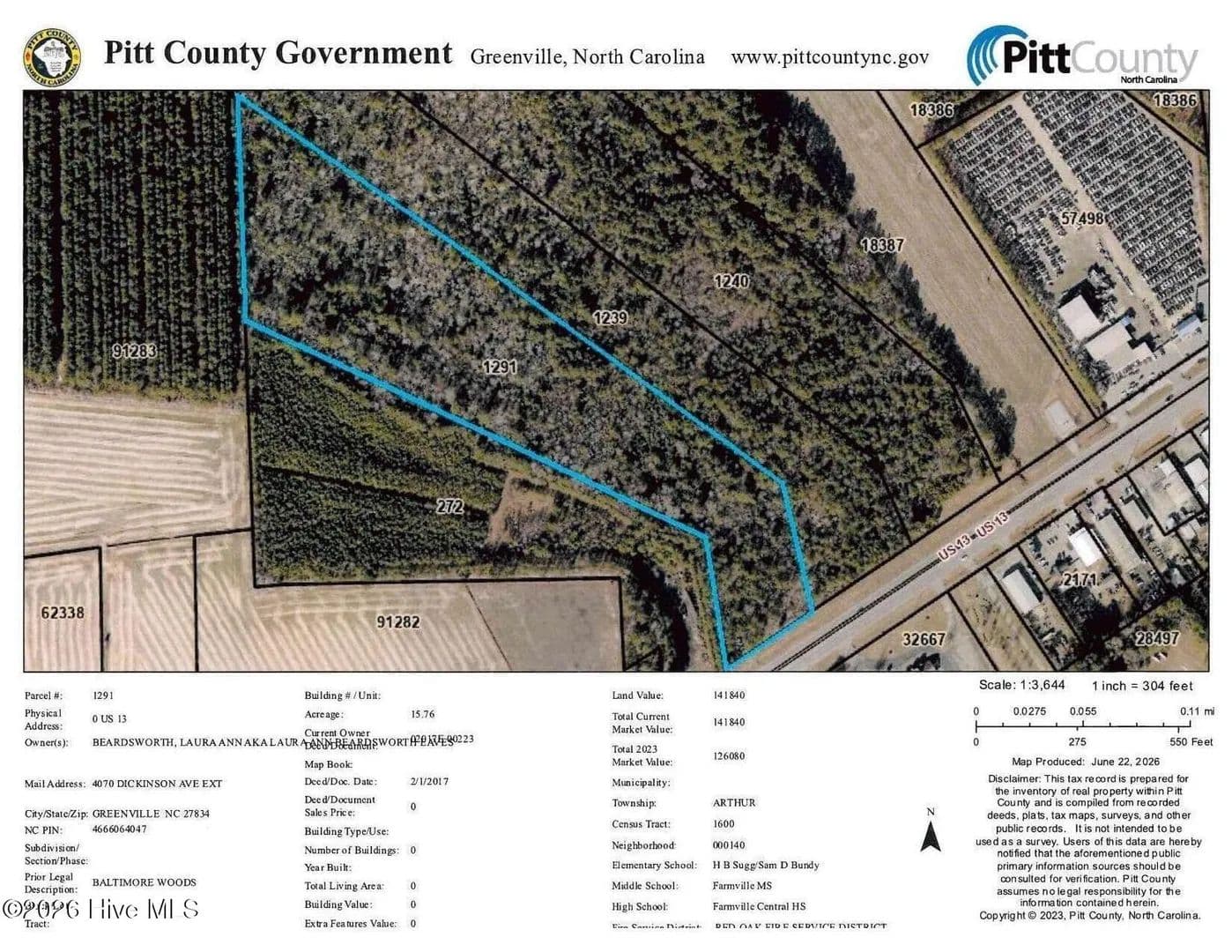 Vacant Land in Greenville - Greenville, North Carolina, 27834